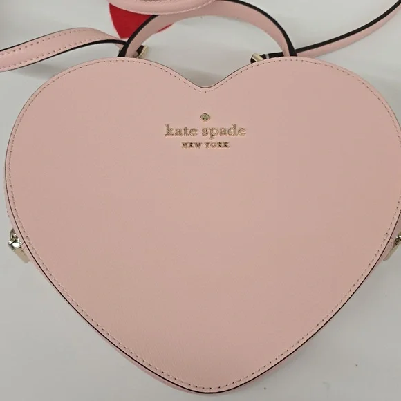 Kate Spade Love Shack Heart Satchel/Crossbody Bag - Picture 3 of 9